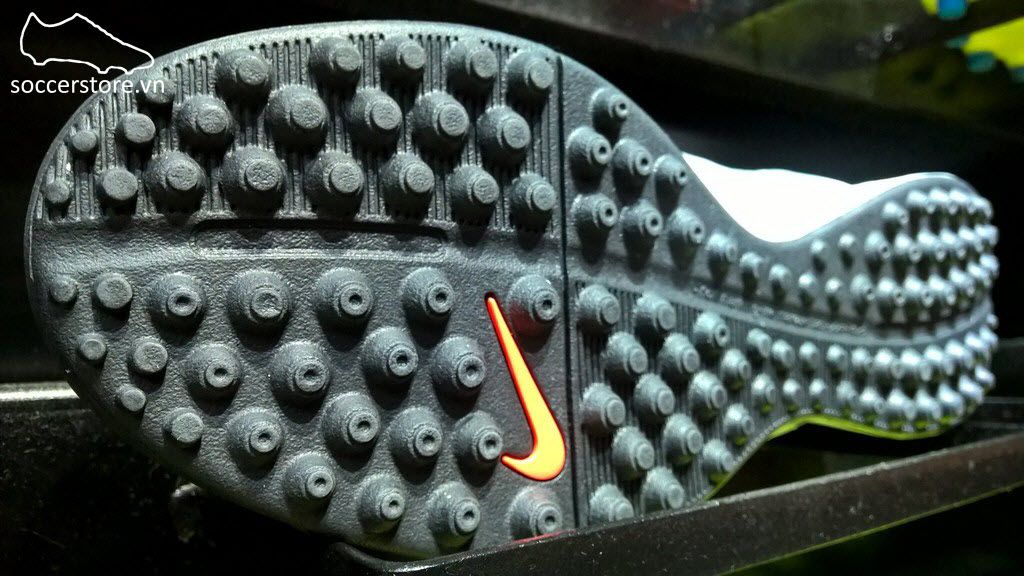 Nike Tiempo Genio II TF Leather Pure Platinum/ Black/ Hyper Orange 819216-001