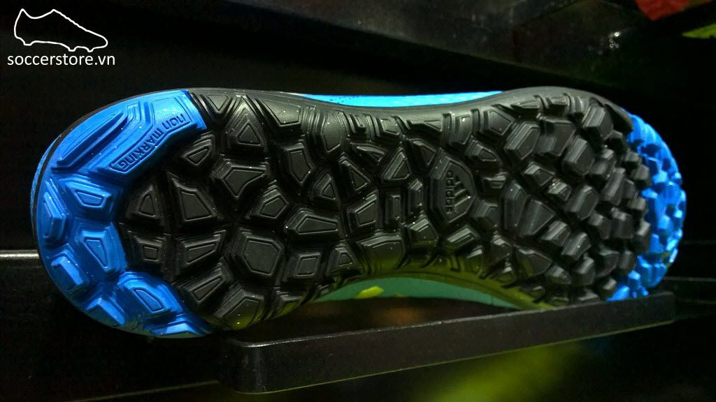 Adidas Messi 16.3 TF- Shock Blue/ Matte Silver/ Core Black S79641