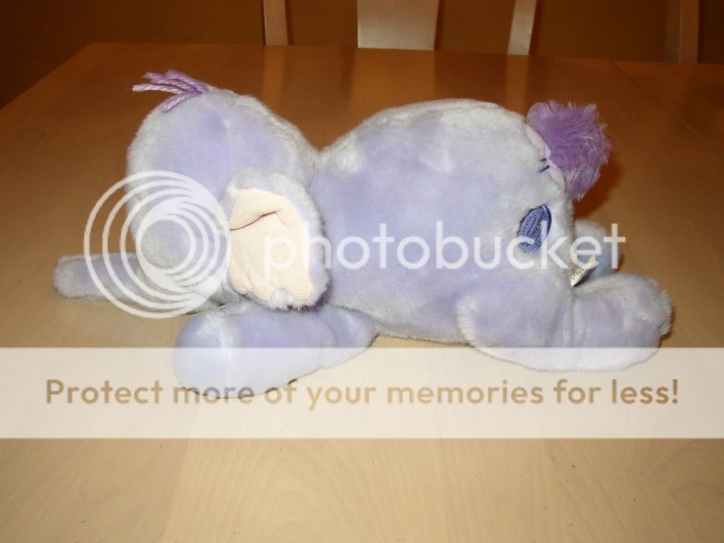 Disney Core Lumpy Heffalump Purple Elephant Winnie Pooh  